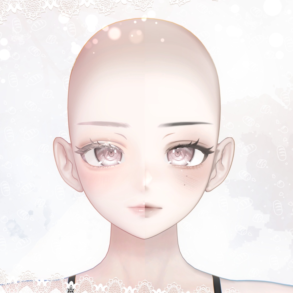 【4アバター対応】 Soft Toasty 🍞 Makeup / Mybunnie × Chic Blanc