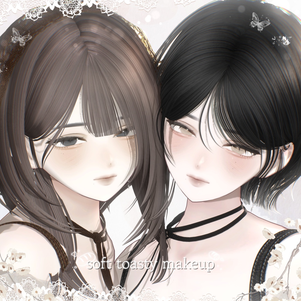 【4アバター対応】 Soft Toasty 🍞 Makeup / Mybunnie × Chic Blanc