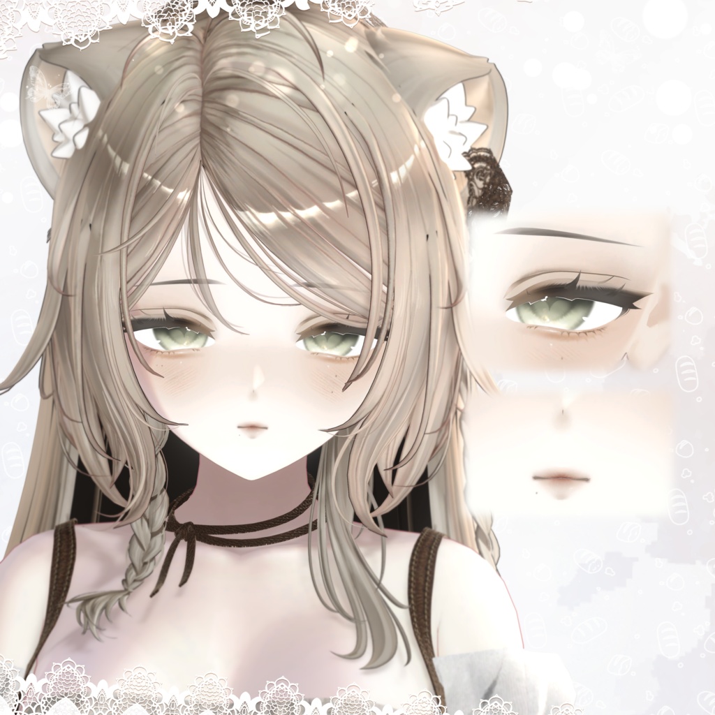 【4アバター対応】 Soft Toasty 🍞 Makeup / Mybunnie × Chic Blanc
