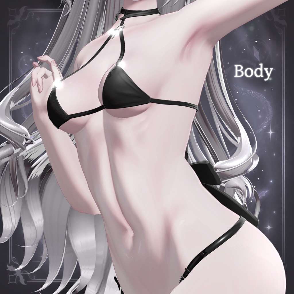 【Sio / しお】 Misty Glow Makeup&Body Texture˚✧₊⁎
