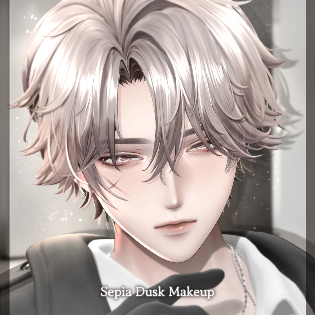 【Yuri/ 悠莉】 ✦ Sepia Dusk Makeup & Face Blendshape ✦