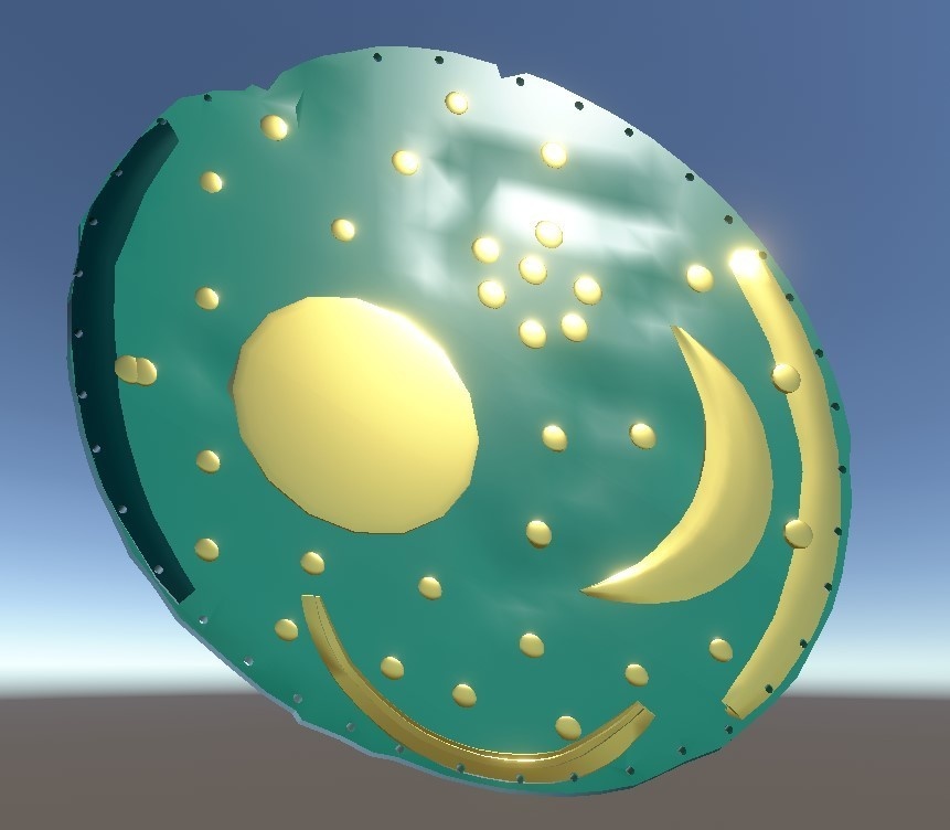 【FREE】ネブラ・ディスク(NebraSkyDisk) 3Dモデル