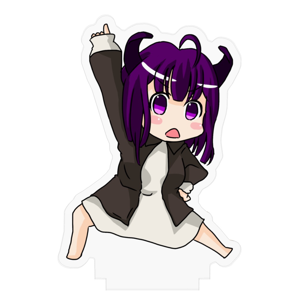 アルベ・リリのアクリルフィギュア