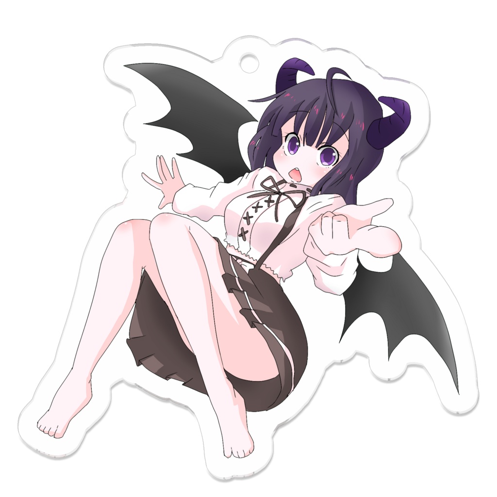 アルベ・リリのアクリルキーホルダー新衣装ver.