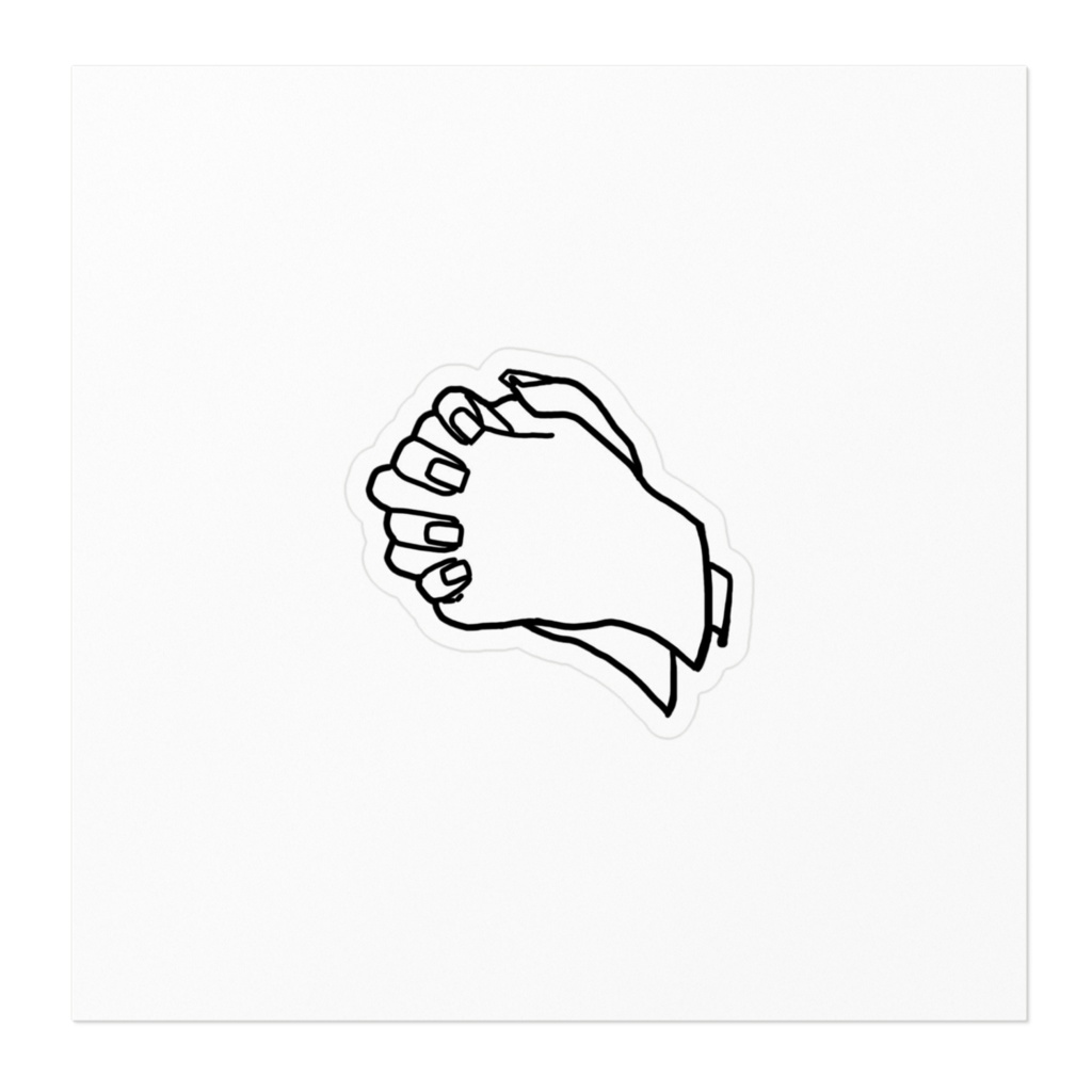 アルベ・リリおねがいステッカー