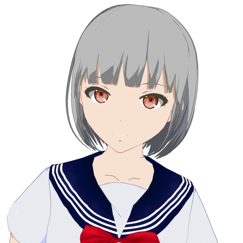 【Cluster対応 3Dモデル】鈴 - Suzu -