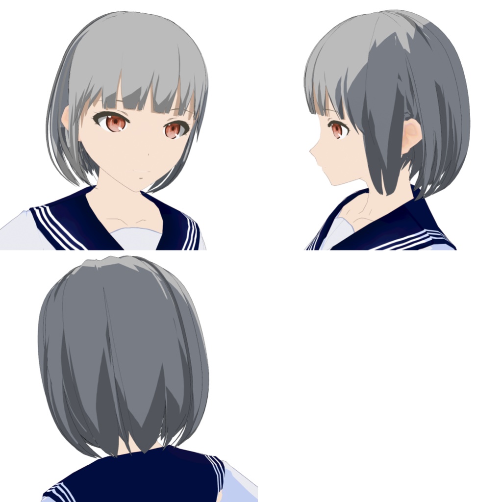 【Cluster対応 3Dモデル】鈴 - Suzu -