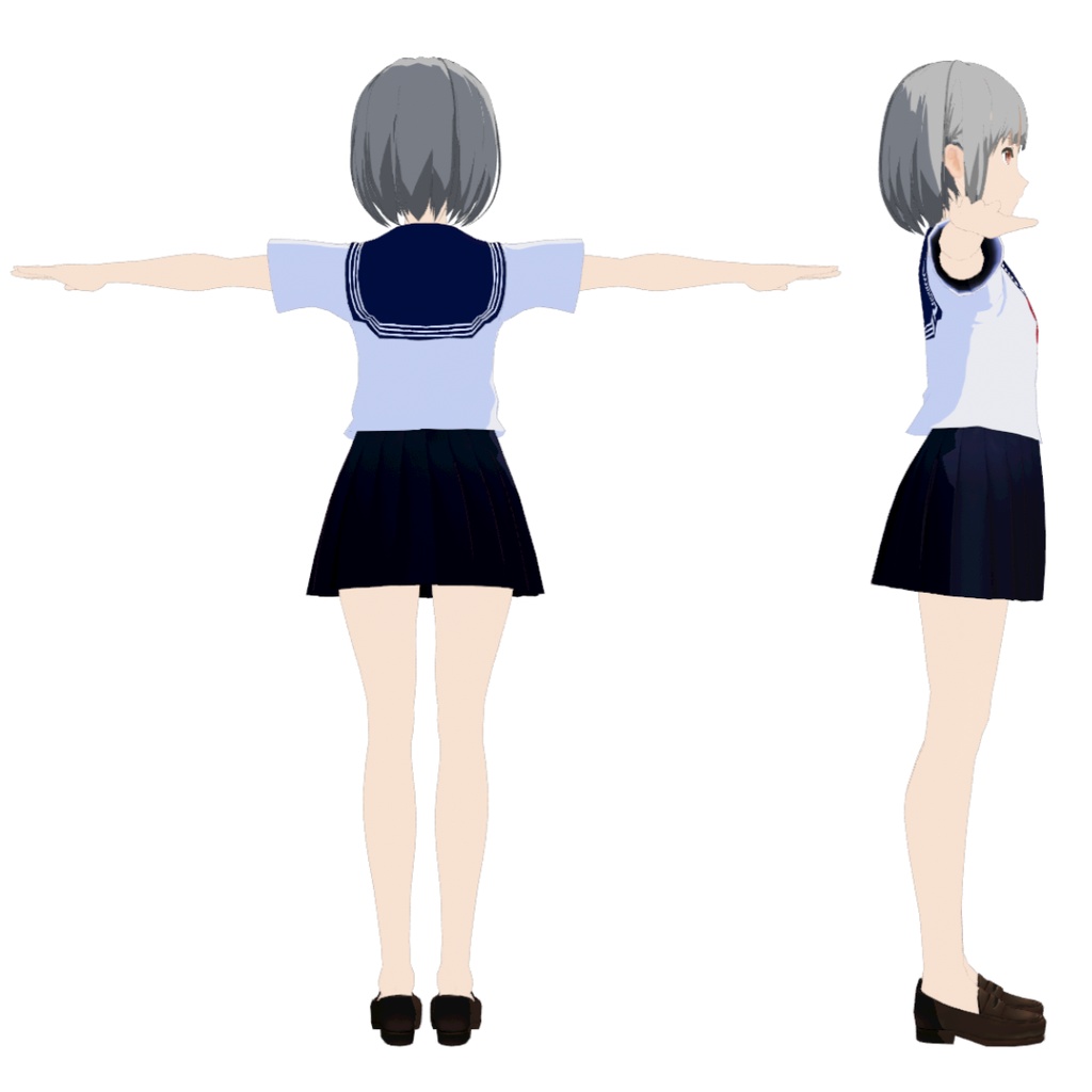 【Cluster対応 3Dモデル】鈴 - Suzu -