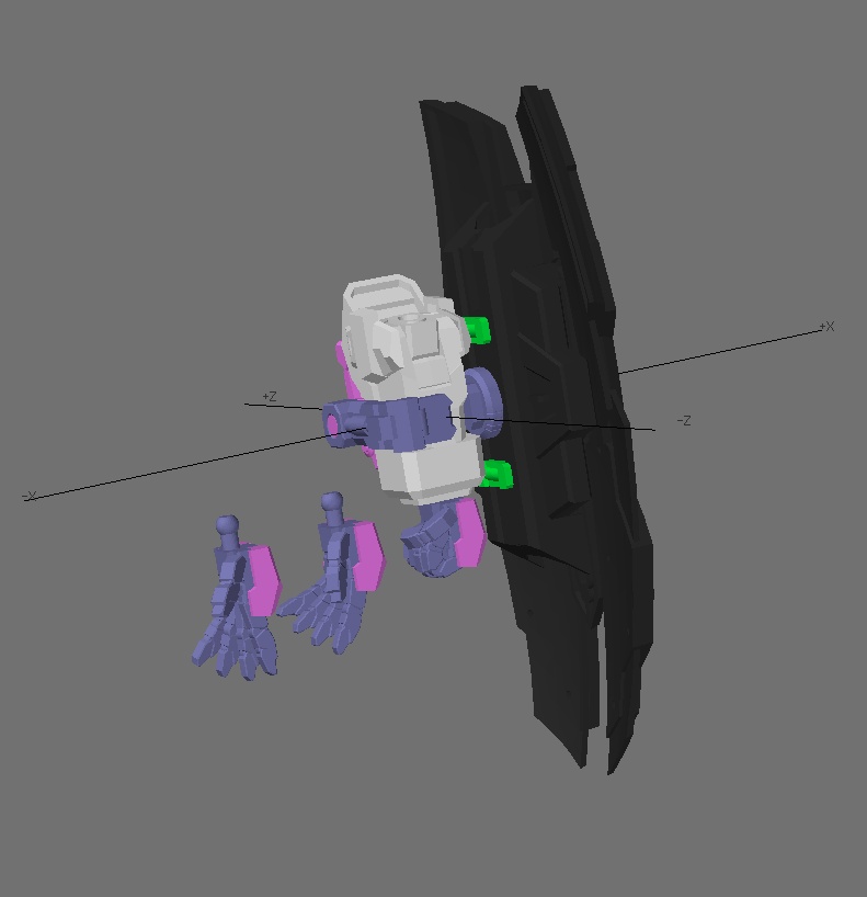 【3Dプリンタ用】プラキットエストエイル用ハンドパーツ&ジョイント