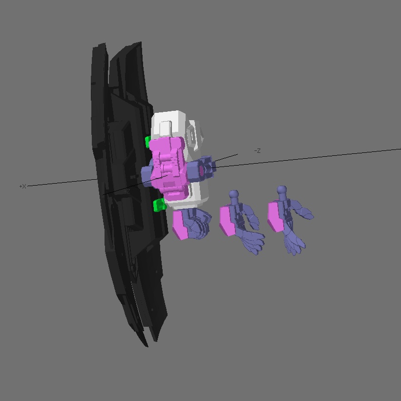 【3Dプリンタ用】プラキットエストエイル用ハンドパーツ&ジョイント