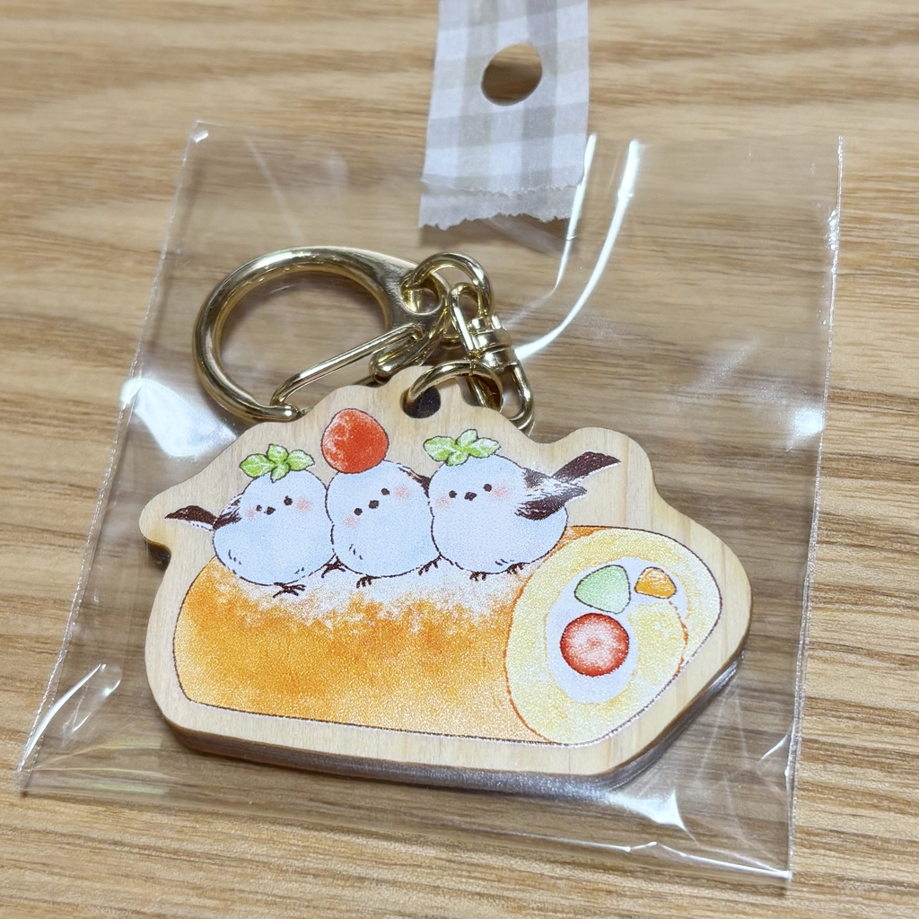 ウッドキーホルダー1