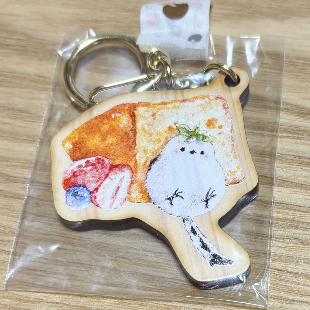 ウッドキーホルダー1