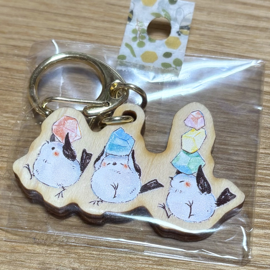 ウッドキーホルダー3