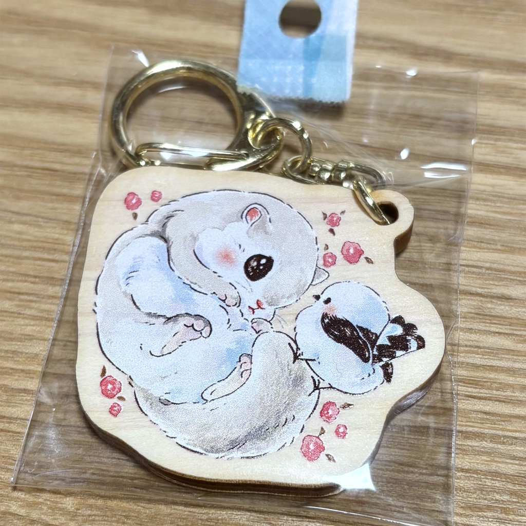ウッドキーホルダー5