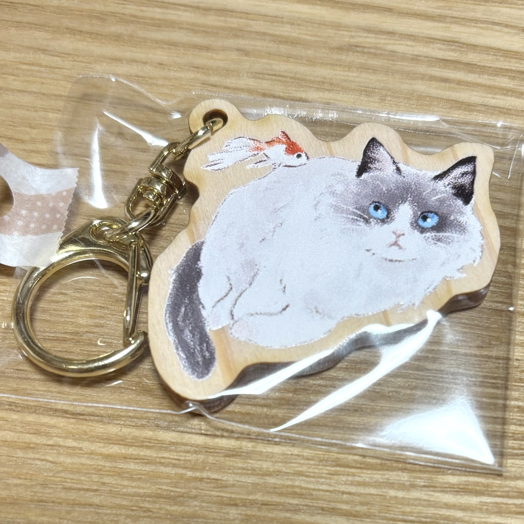 ウッドキーホルダー6