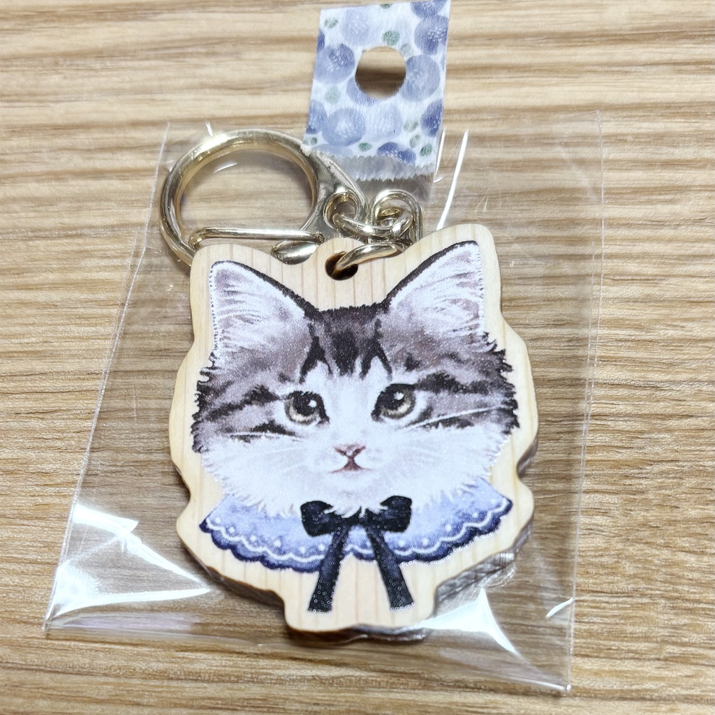 ウッドキーホルダー7