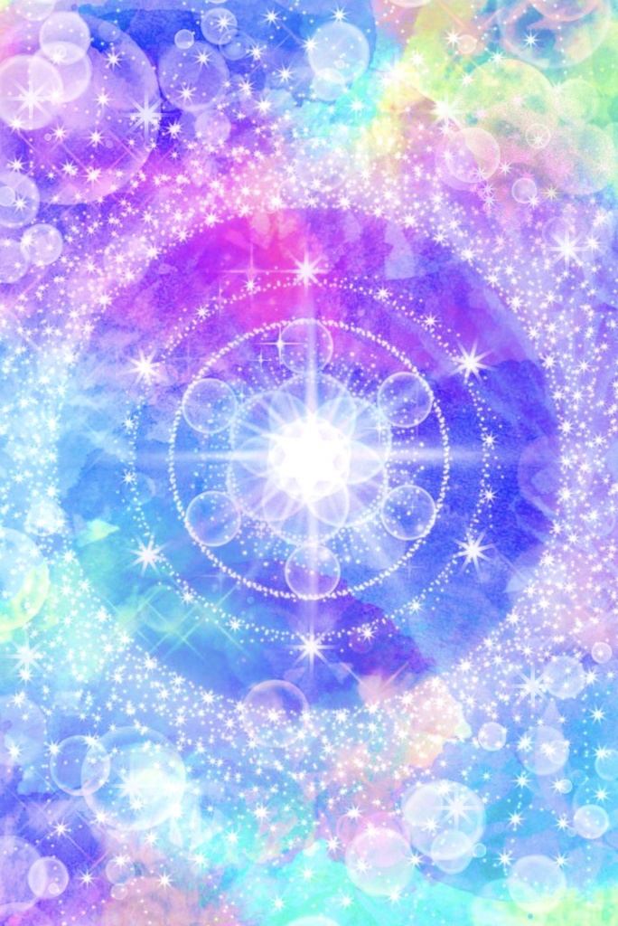 額入り宇宙アートno.4