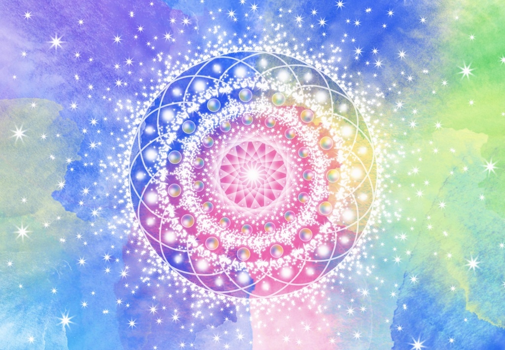 額入り宇宙アート