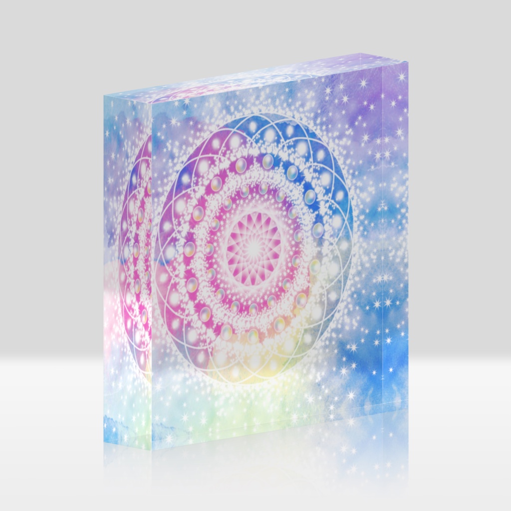 宇宙アクリルブロックno.5