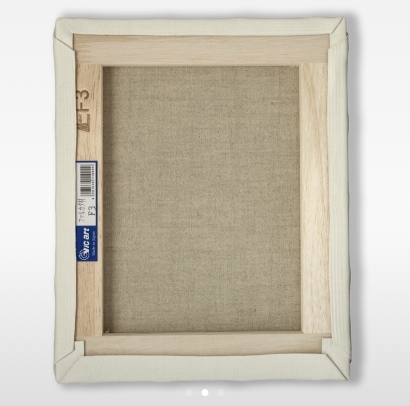 宇宙キャンバスno.6 麻100%(273mm×220mm)