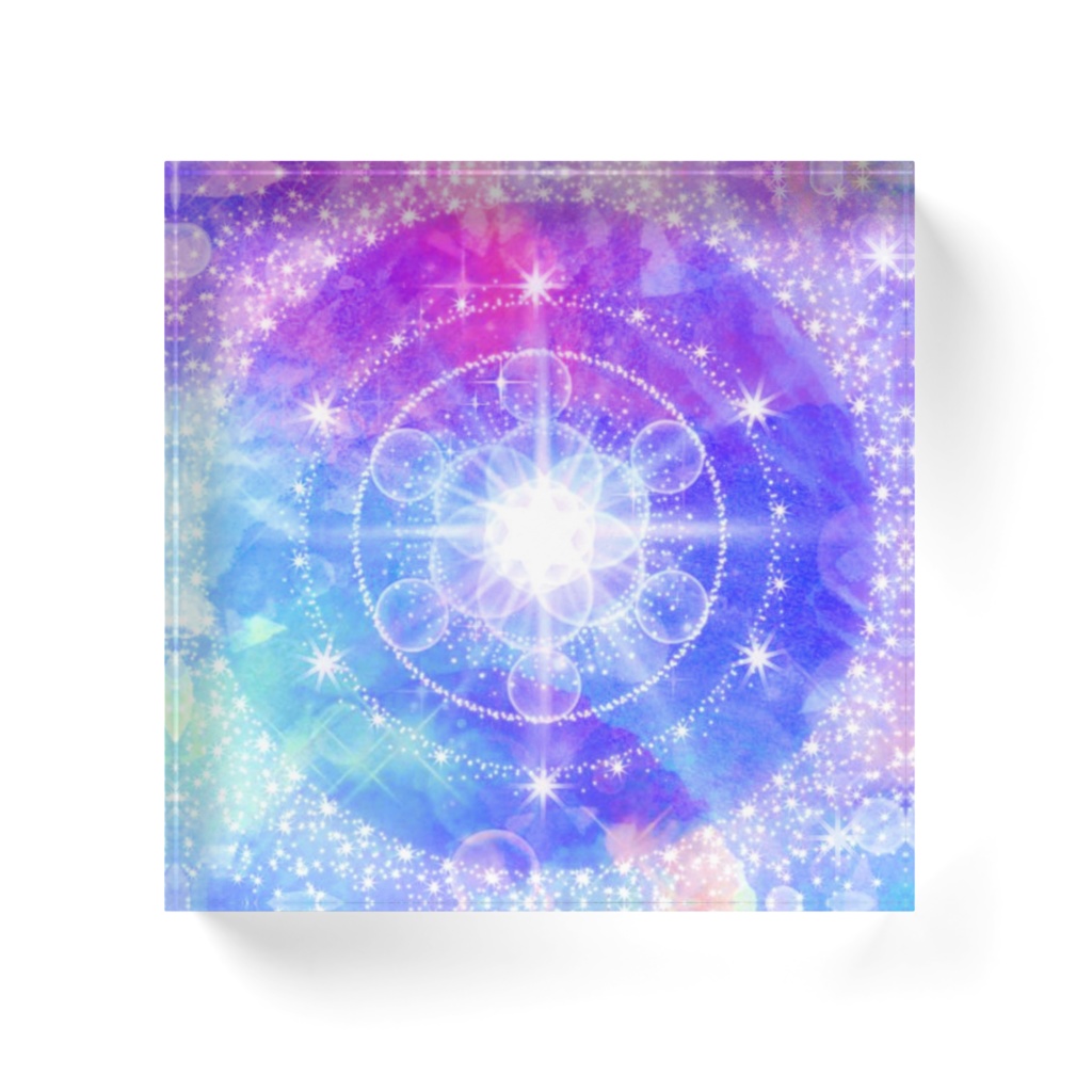 宇宙アクリルブロックno.4