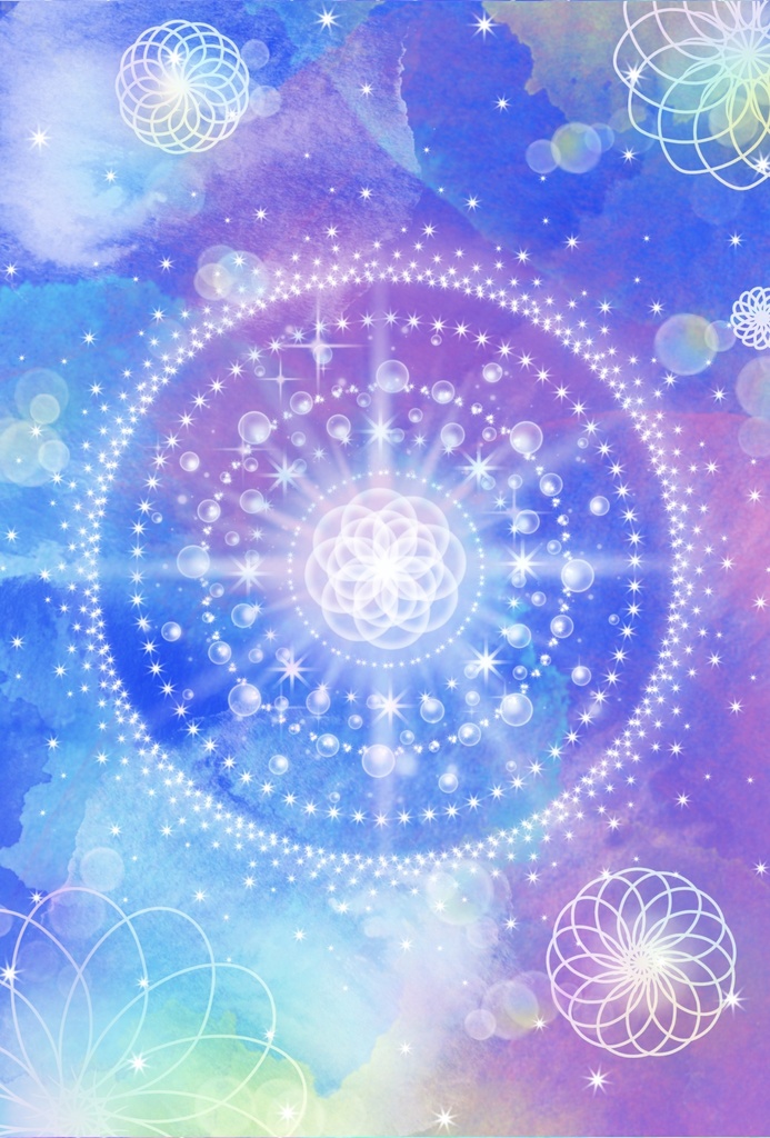 額入り宇宙アートno.7