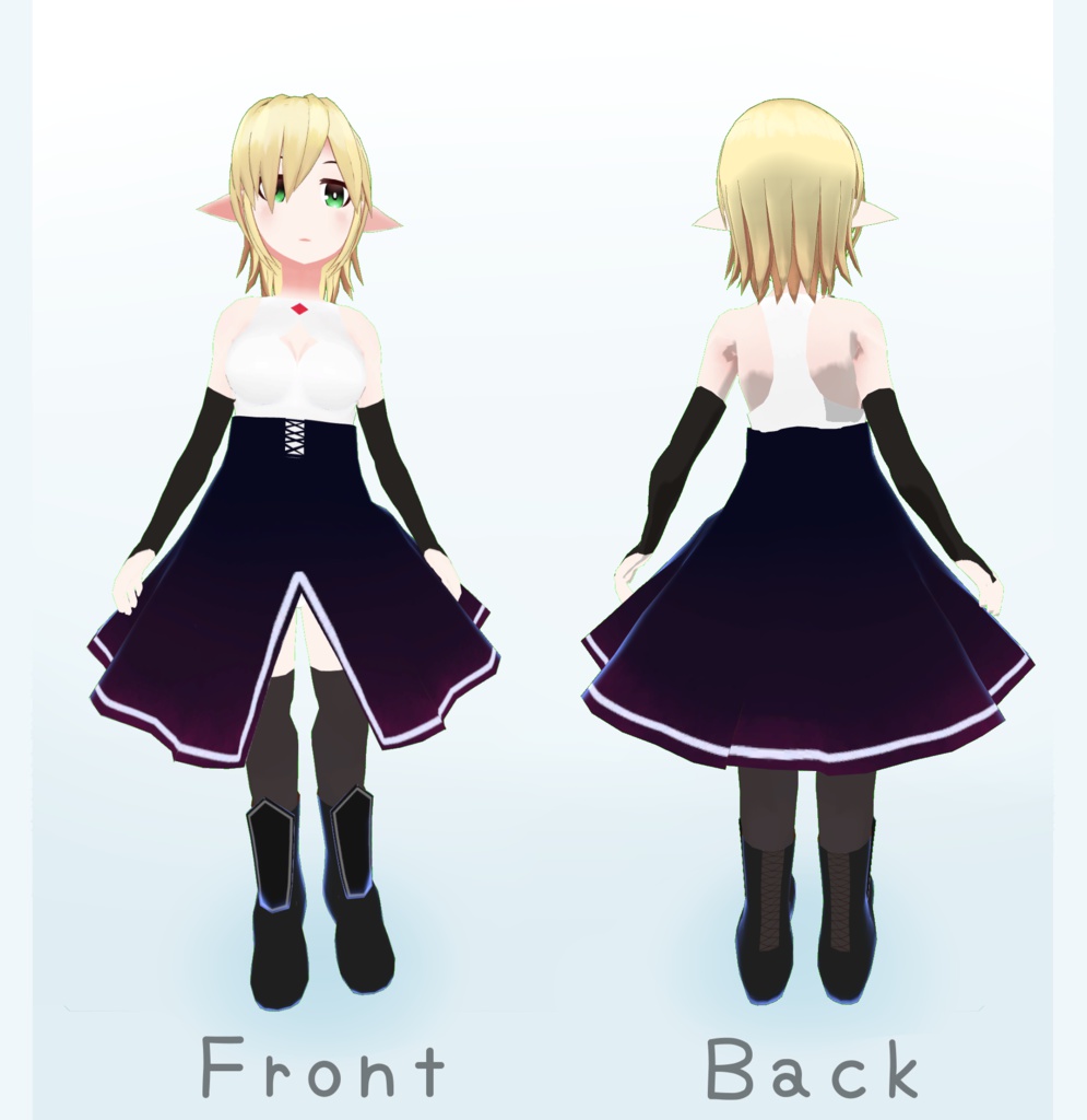 オリジナル3Dモデル「ララノア」