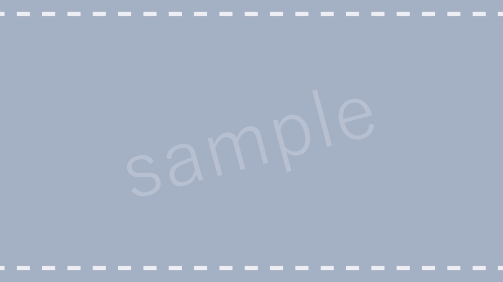 【無料】くすみカラーの点線フレーム背景素材 5色セット