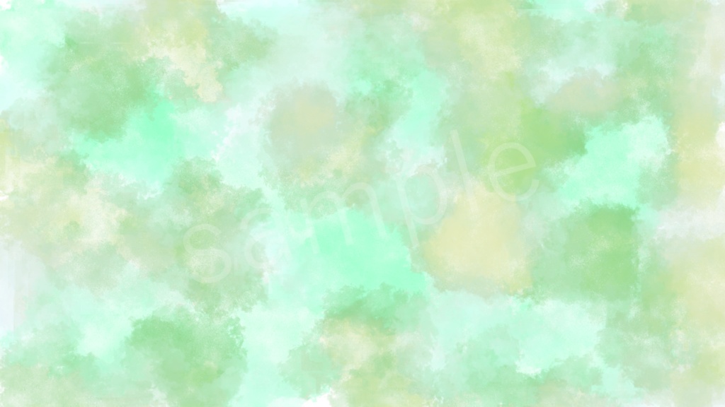 淡い色合いの水彩風背景素材 5色セット