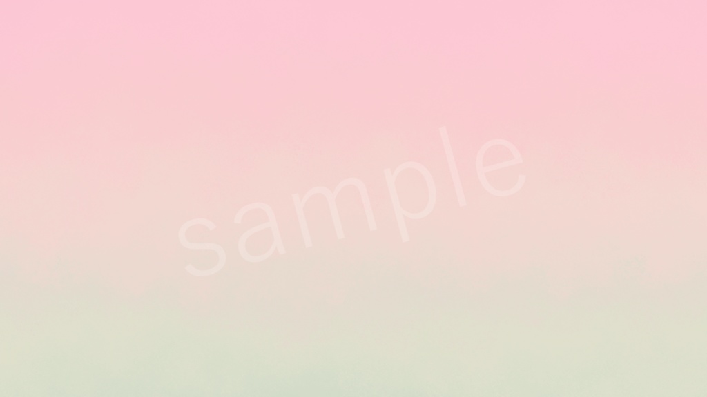 淡い色合いのグラデーション背景素材 5色セット