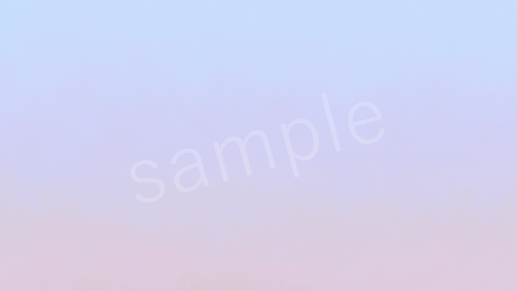 淡い色合いのグラデーション背景素材 5色セット