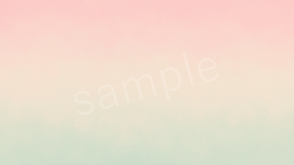 淡い色合いのグラデーション背景素材 5色セット