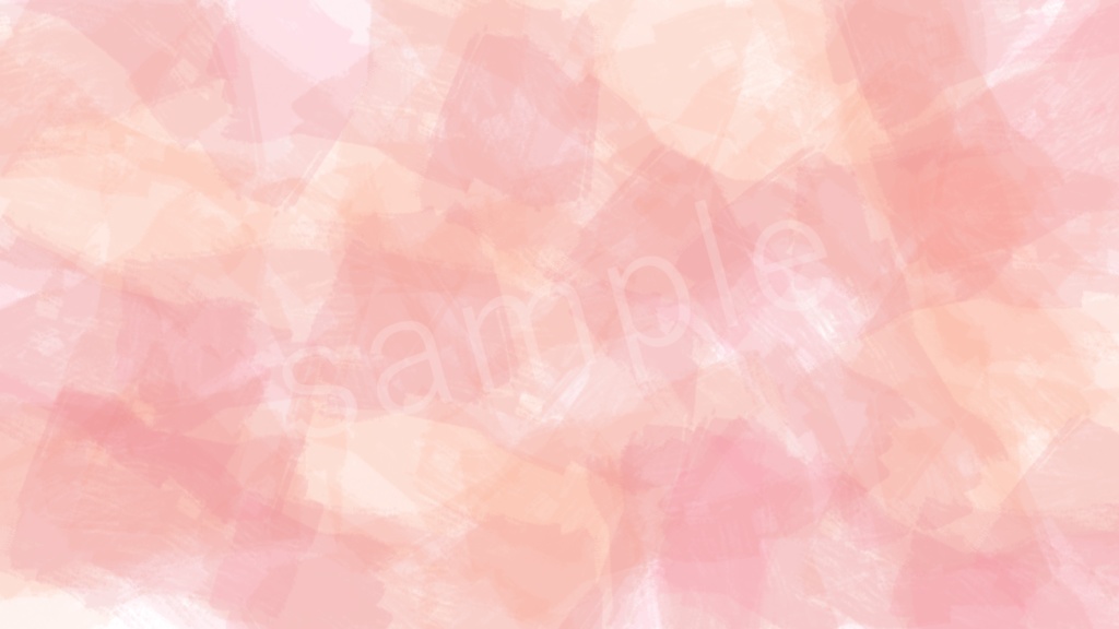 水彩風テクスチャ背景素材 5色セット