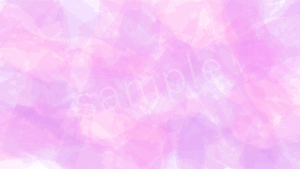 水彩風テクスチャ背景素材 5色セット