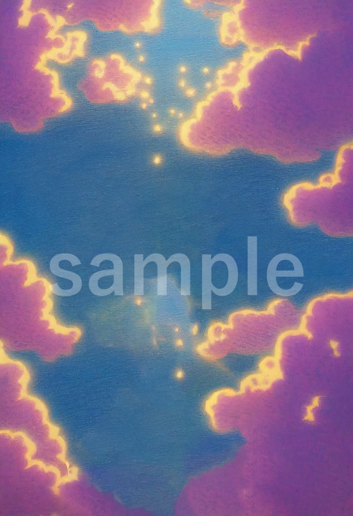 空と雲をイメージした背景素材 11枚セット