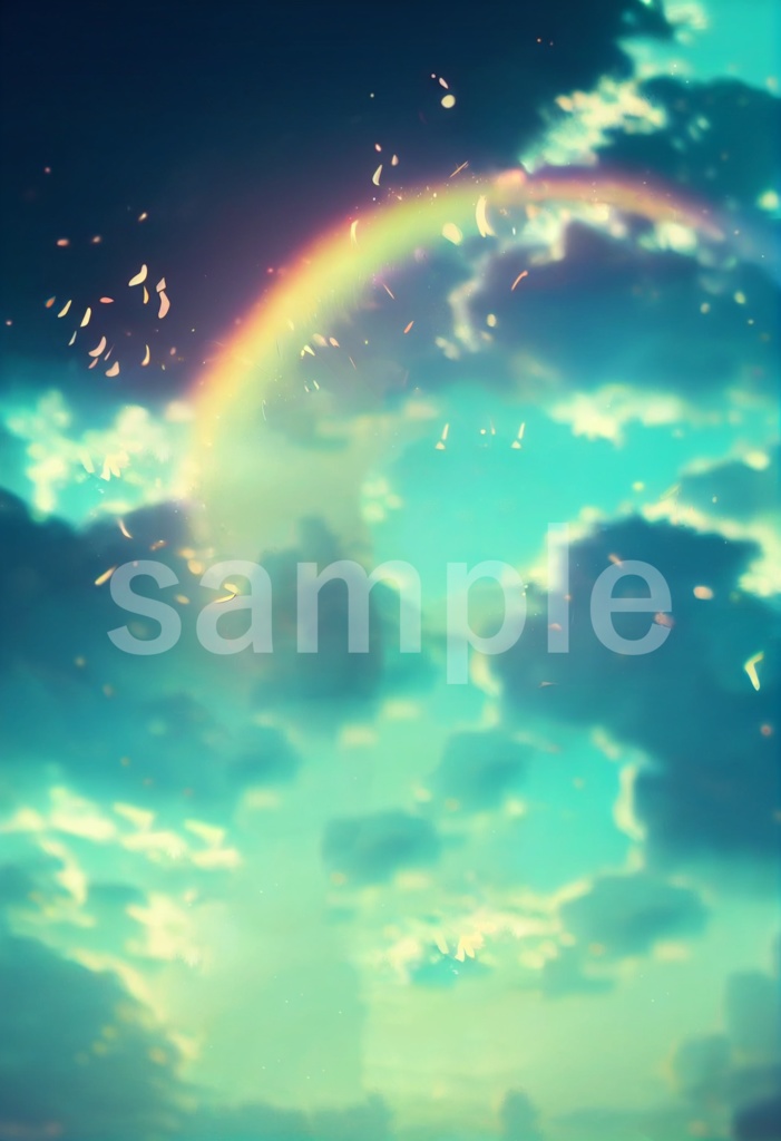 空と雲をイメージした背景素材 11枚セット