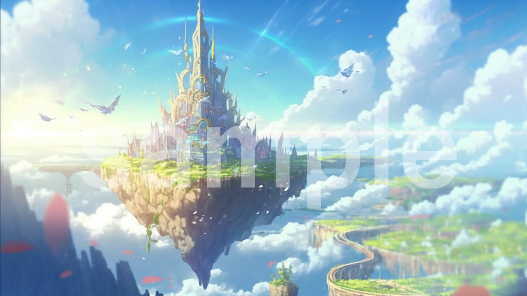 目を引くイラスト背景素材 15枚セット