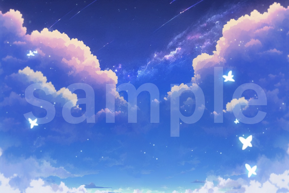 小説や同人誌の表紙等に使えるイラスト背景素材①~⑮ 15枚セット