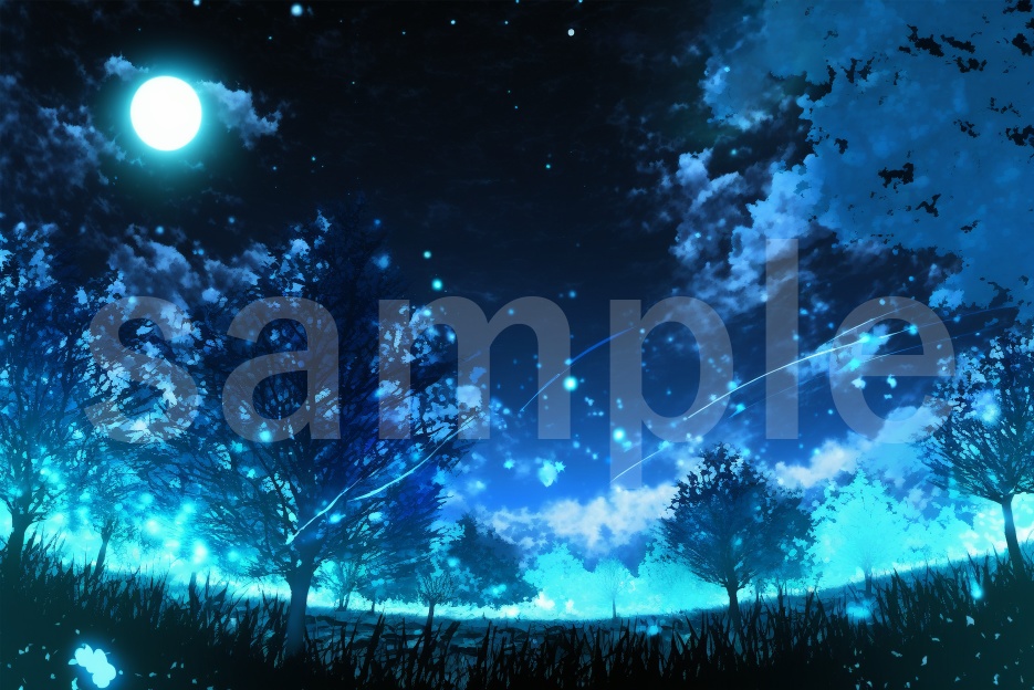 小説や同人誌の表紙等に使えるイラスト背景素材①~⑮ 15枚セット