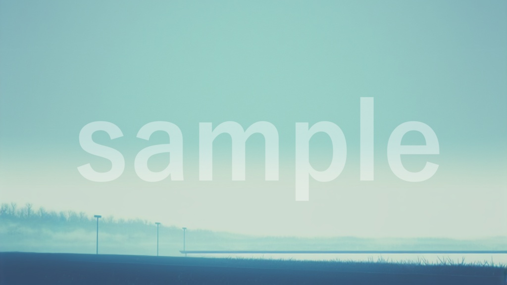 シンプルなイラスト背景素材 10枚セット