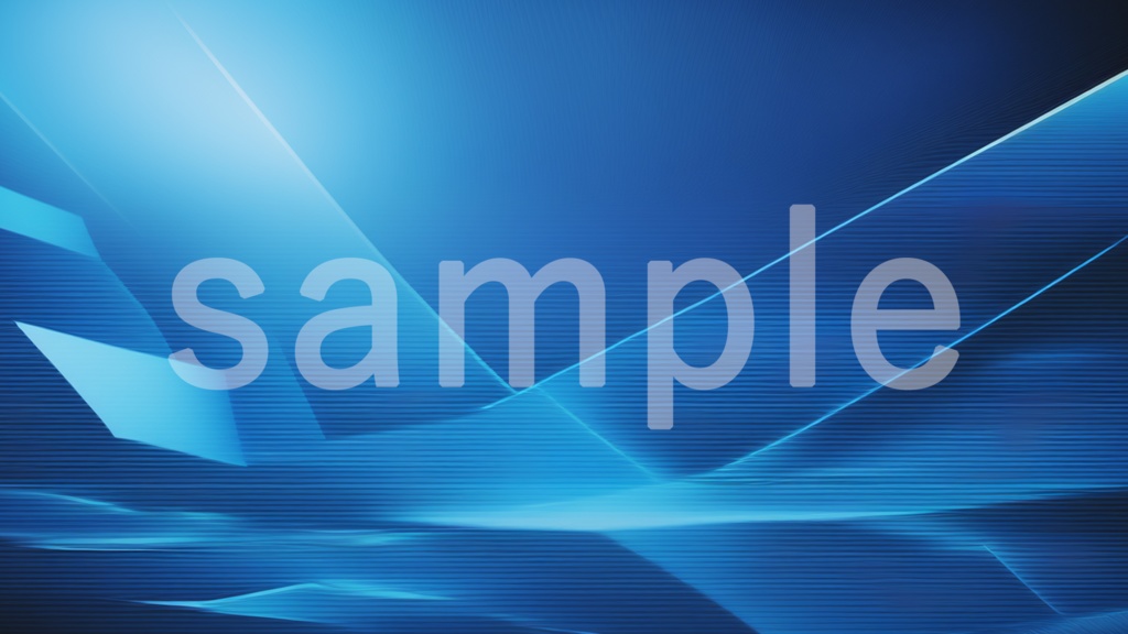 青の電子空間みたいなイラスト背景素材 7枚セット