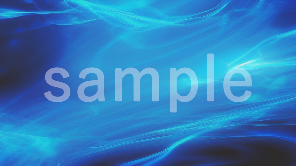 青の電子空間みたいなイラスト背景素材 7枚セット