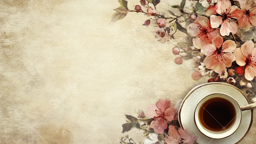 ビンテージ背景 イラスト背景素材 5枚セット