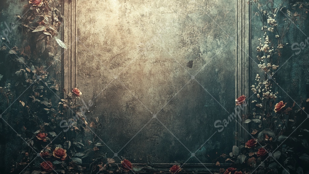 ビンテージ背景 イラスト背景素材 5枚セット