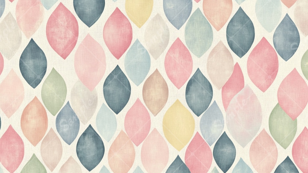 パステルカラーな北欧風のイラスト背景素材 10枚セット