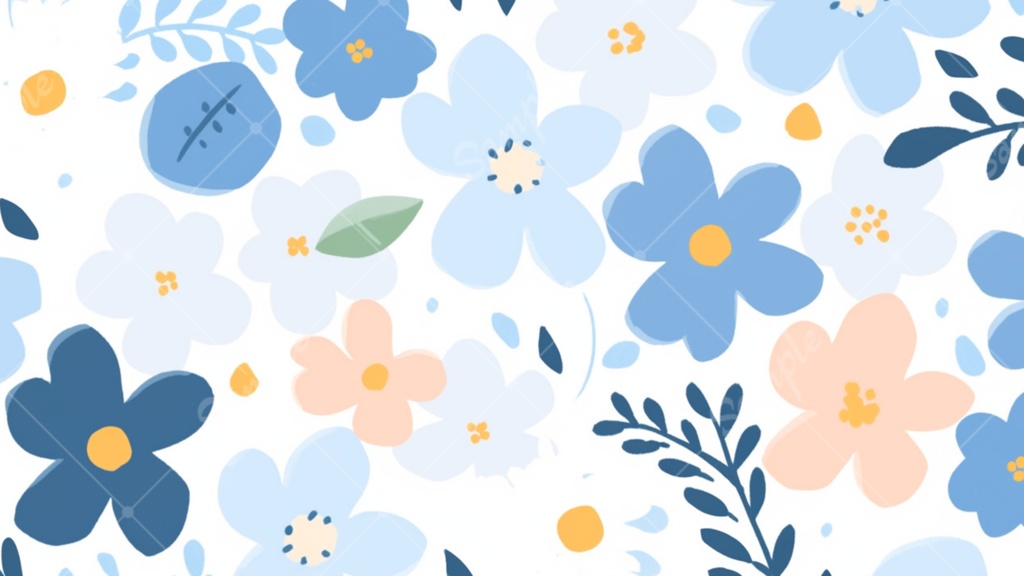 パステルカラーな北欧風のイラスト背景素材 10枚セット