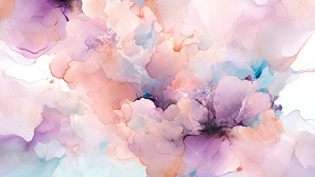 アルコールインクの背景素材 8枚セット