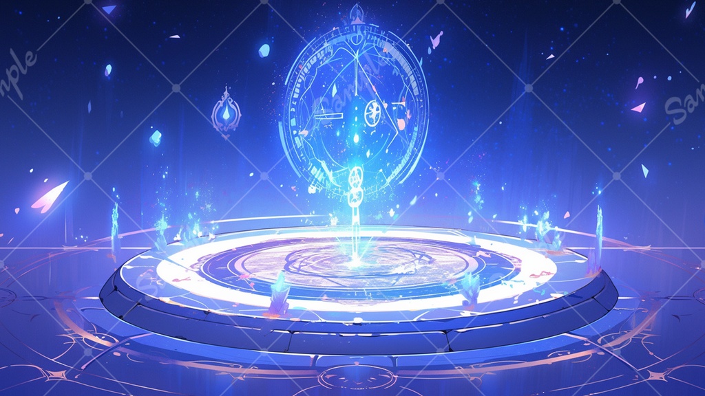 【無料あり】魔法陣の背景素材 12枚セット