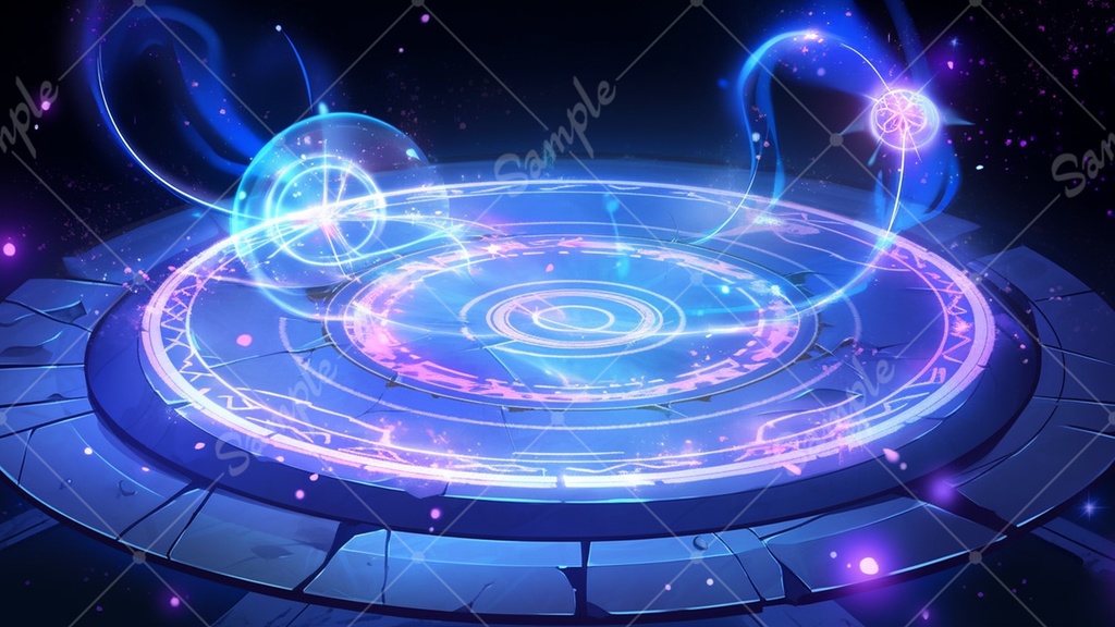 【無料あり】魔法陣の背景素材 12枚セット