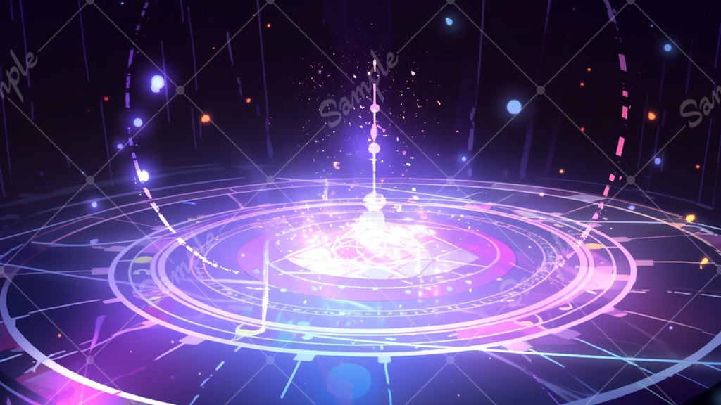 【無料あり】魔法陣の背景素材 12枚セット